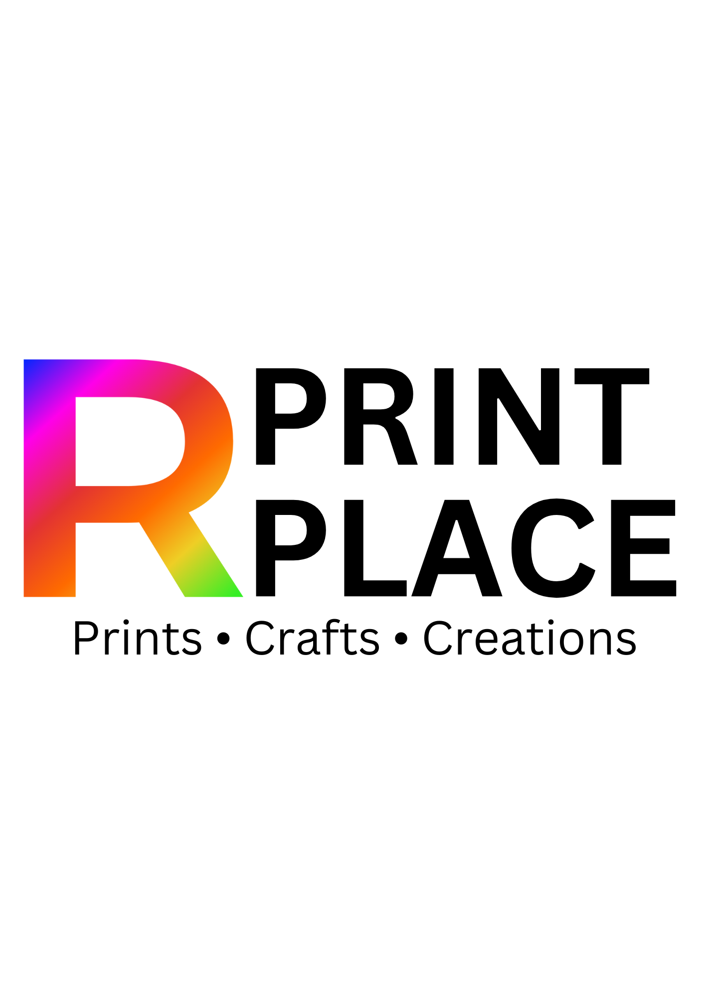 R Print Place Logo